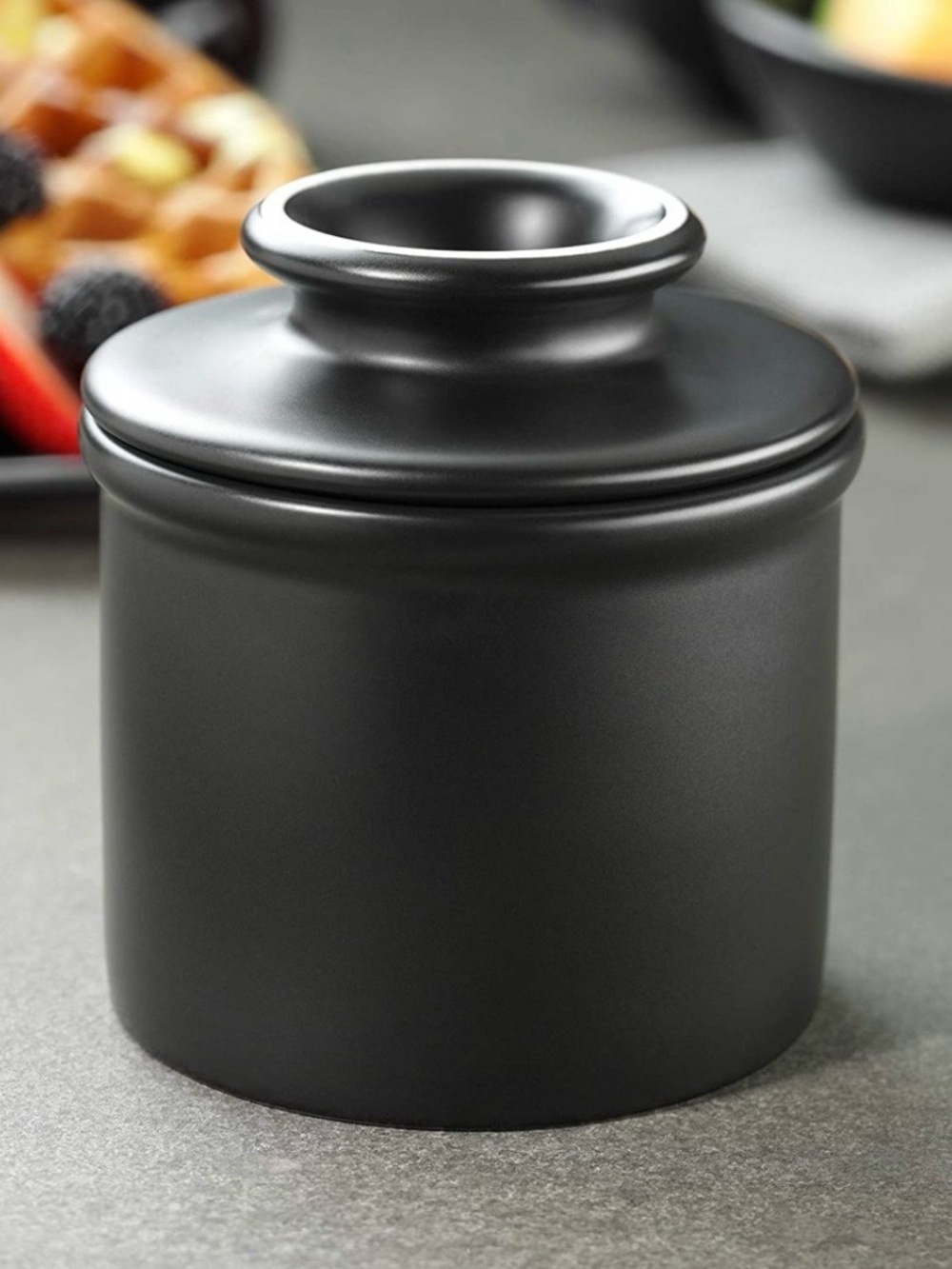 Butter Bell 🧈 Matte Black Butter Crock